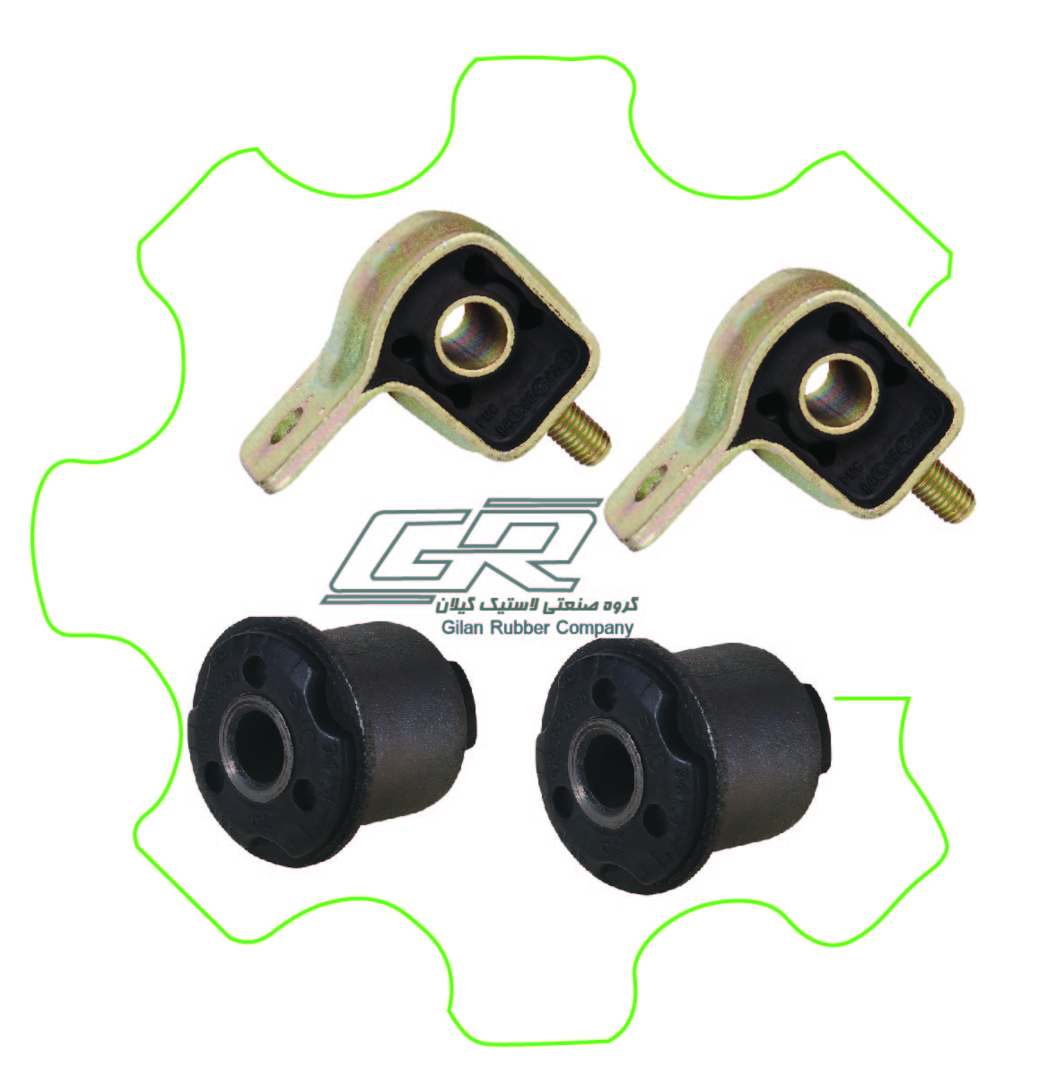 پک کامل جناقی و لبه دار (یک جفت جناقی+ یک جفت لبه دار)